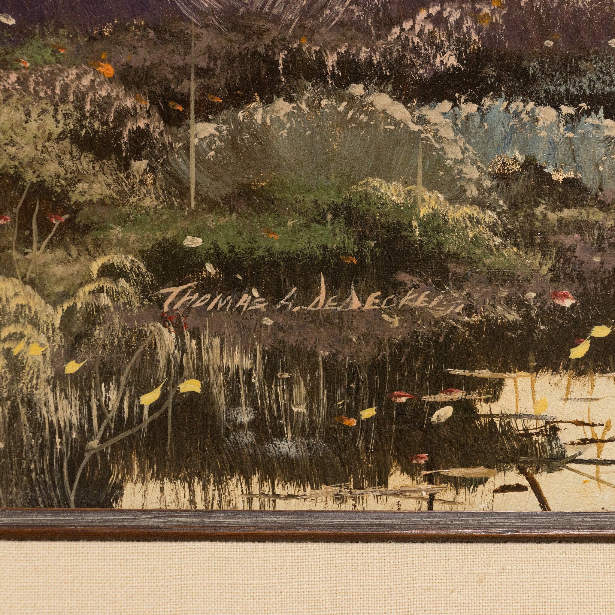 Camp at Quinault Creek by Thomas deDecker