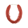 Multi Strand Coral Necklace, Jewelry, Necklace, Native