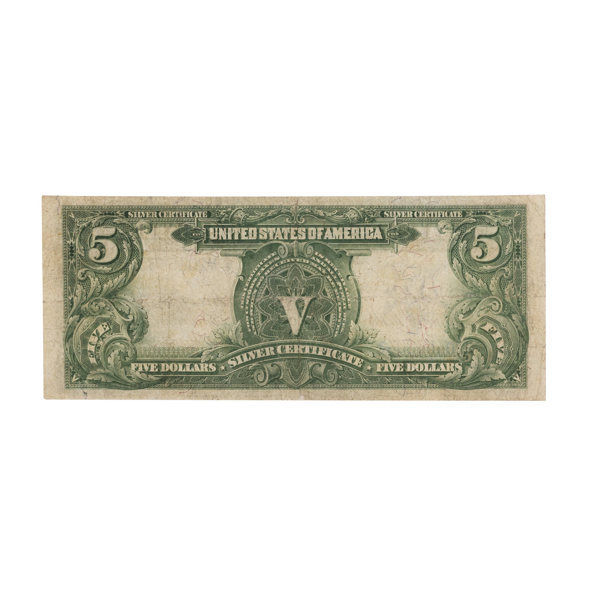 US 1899 Silver Certificate $5 Indian Chief