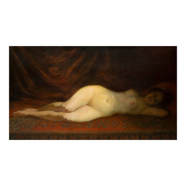 Bar Nude by Mario Reviglione, Fine Art, Painting, Western