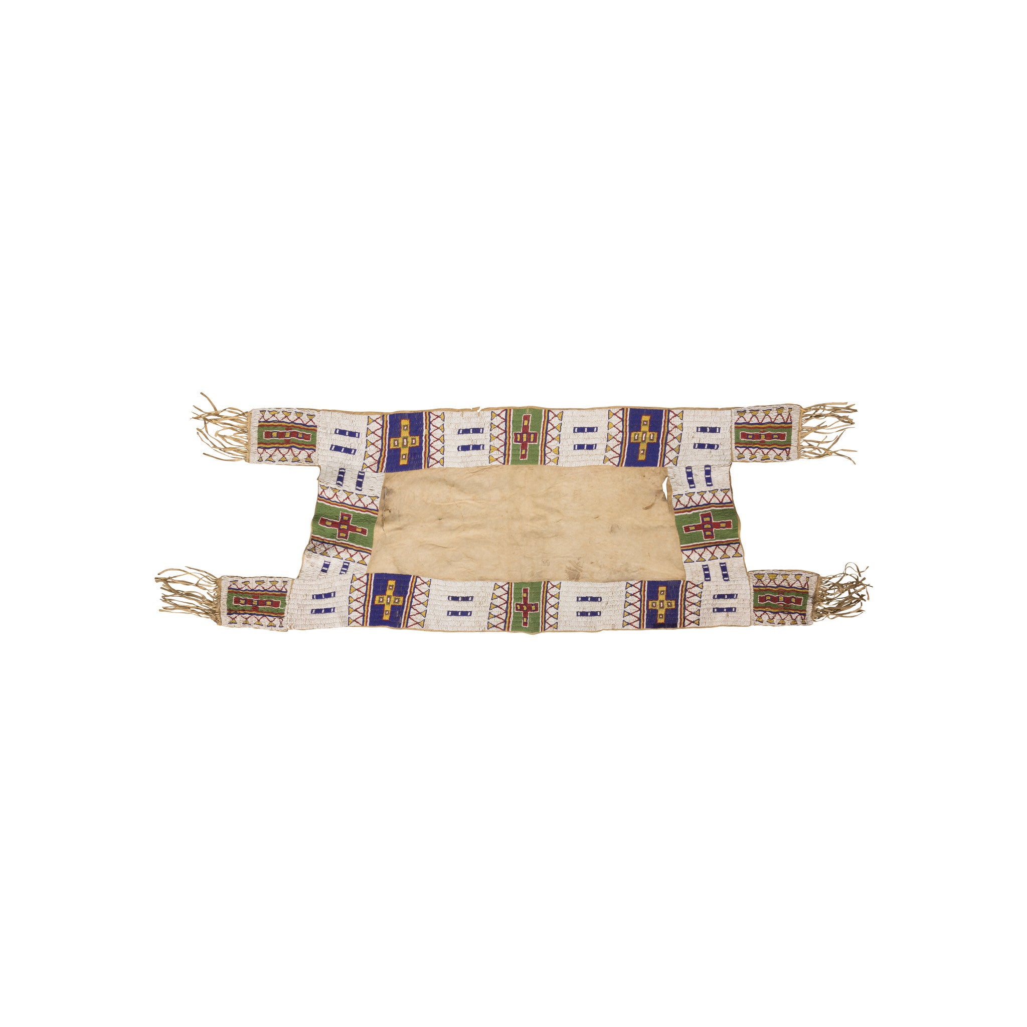 Sioux Beaded Saddle Blanket, Native, Horse Gear, Saddle Blanket