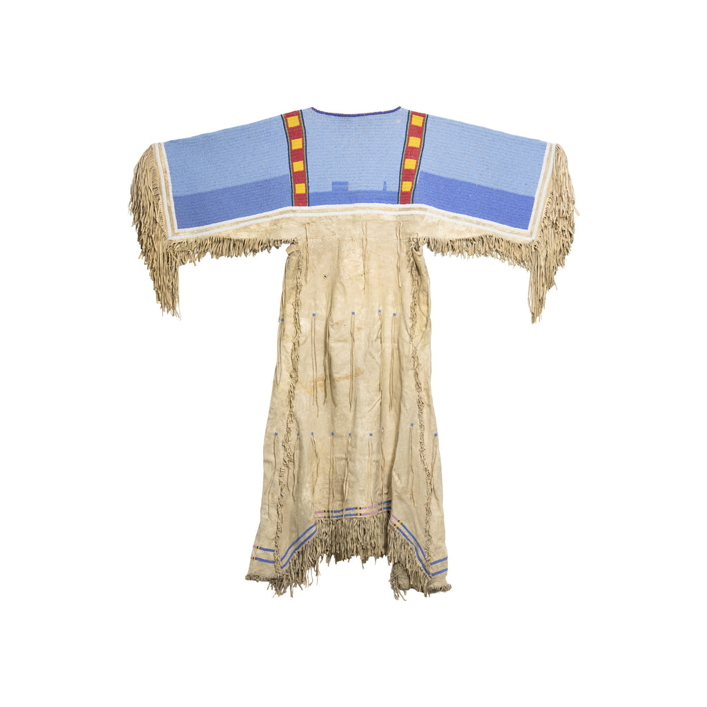 native american beaded dress 20th Century Native American beaded dress