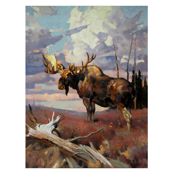 Out in the Open by Greg Parker, Fine Art, Painting, Wildlife