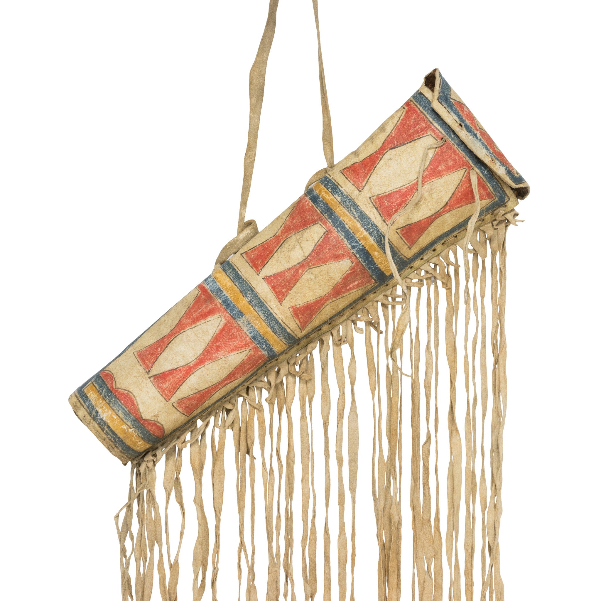 Northern Plains Parfleche Bonnet Case