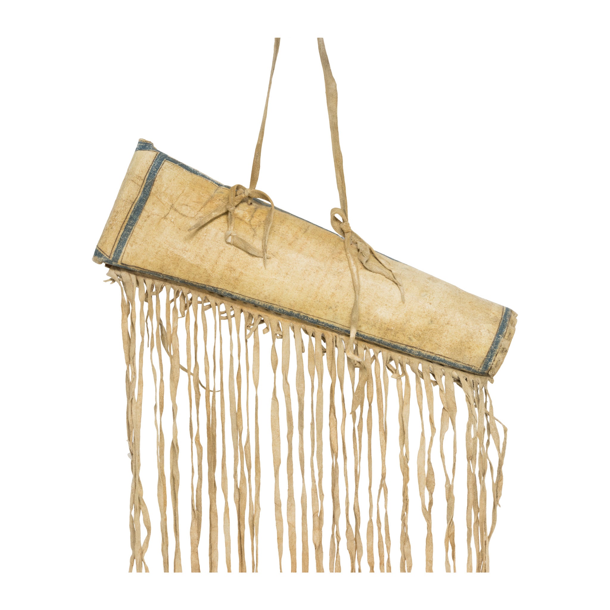 Northern Plains Parfleche Bonnet Case