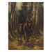 Vintage Stag Painting, Fine Art, Painting, Wildlife