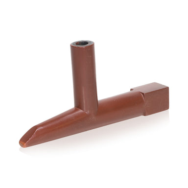Catlinite T Pipe, Native, Pipe, Catlinite