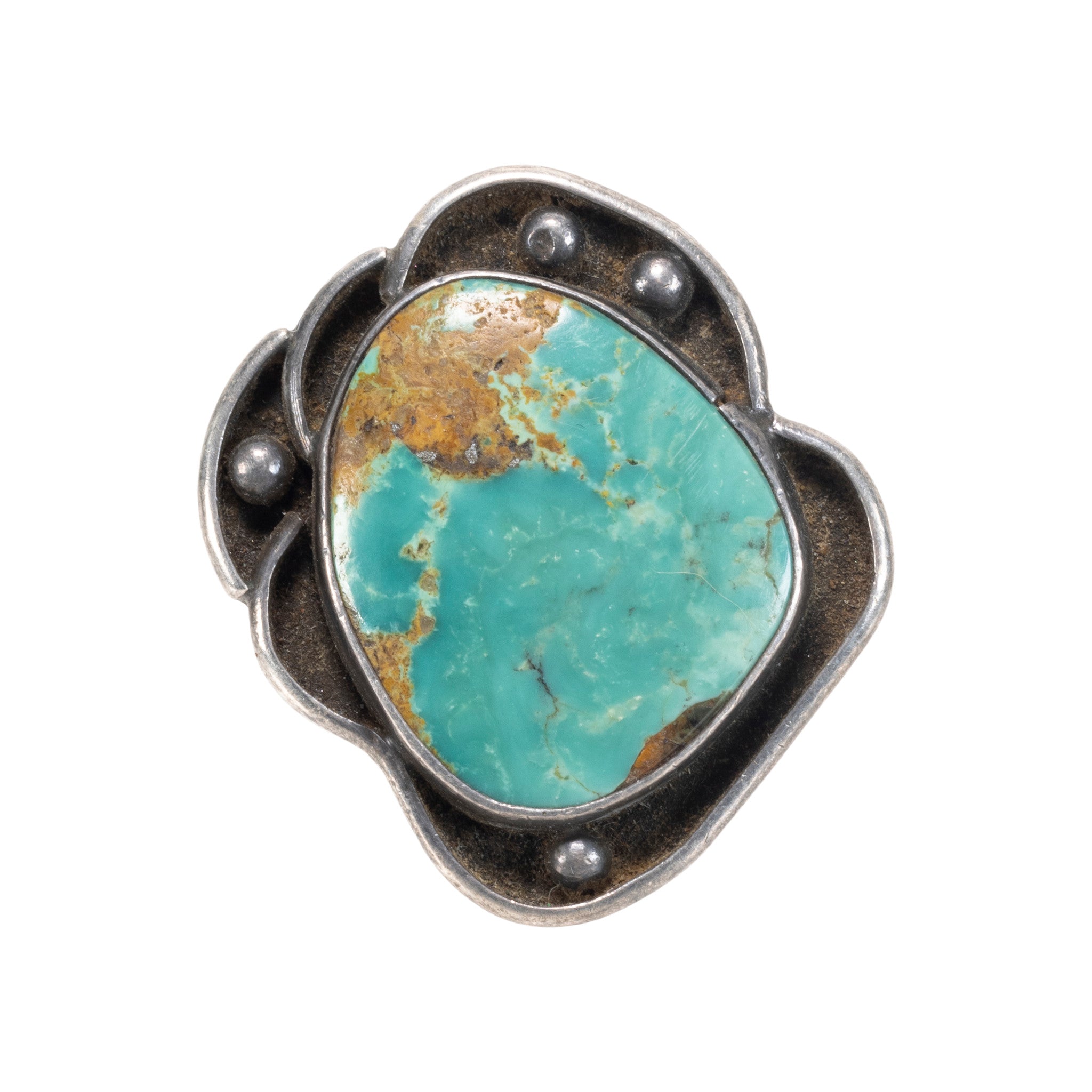 Turquoise and Sterling Ring