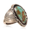 Turquoise Shadowbox Ring, Jewelry, Ring, Native