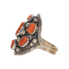 Navajo Coral Cluster Ring