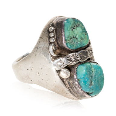 Cerrillos Turquoise Ring, Jewelry, Ring, Native