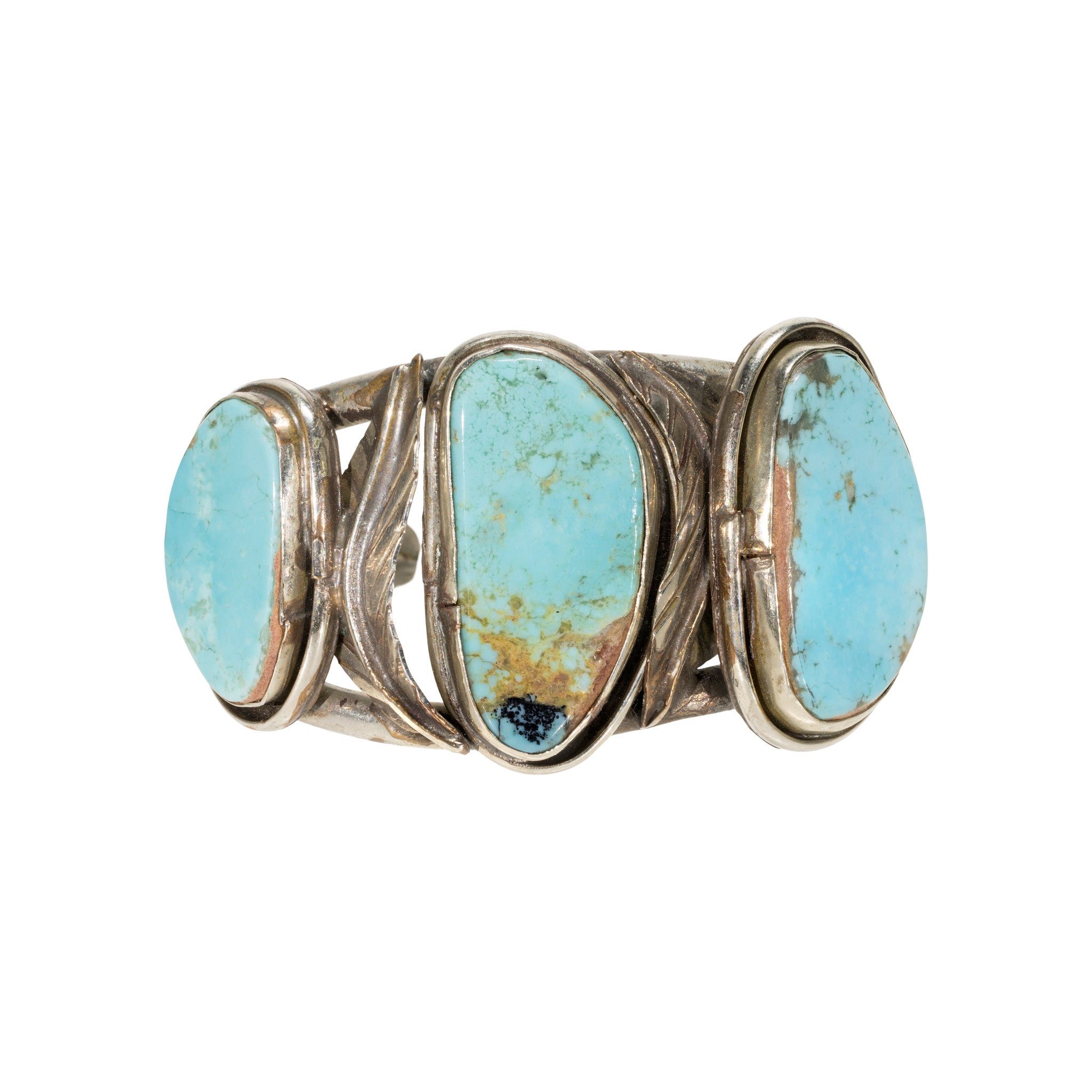 Cerrillos Turquoise Bracelet, Jewelry, Bracelet, Native