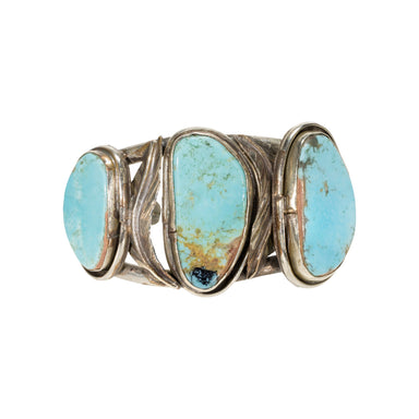 Cerrillos Turquoise Bracelet, Jewelry, Bracelet, Native