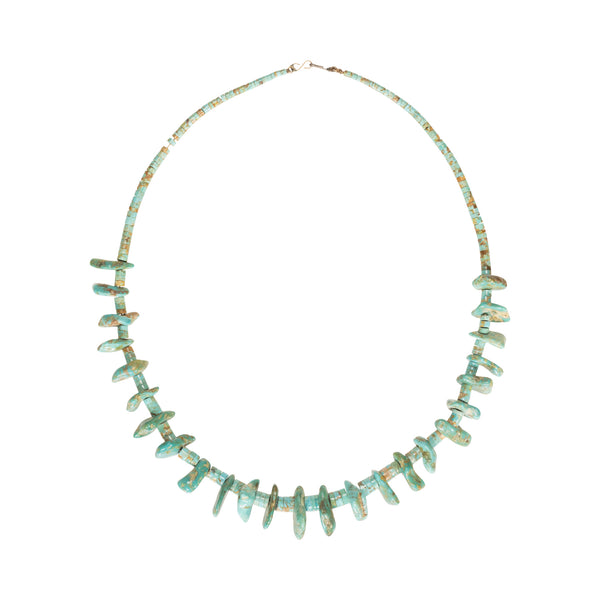 Damele Turquoise Beaded Necklace, Jewelry, Necklace, Native