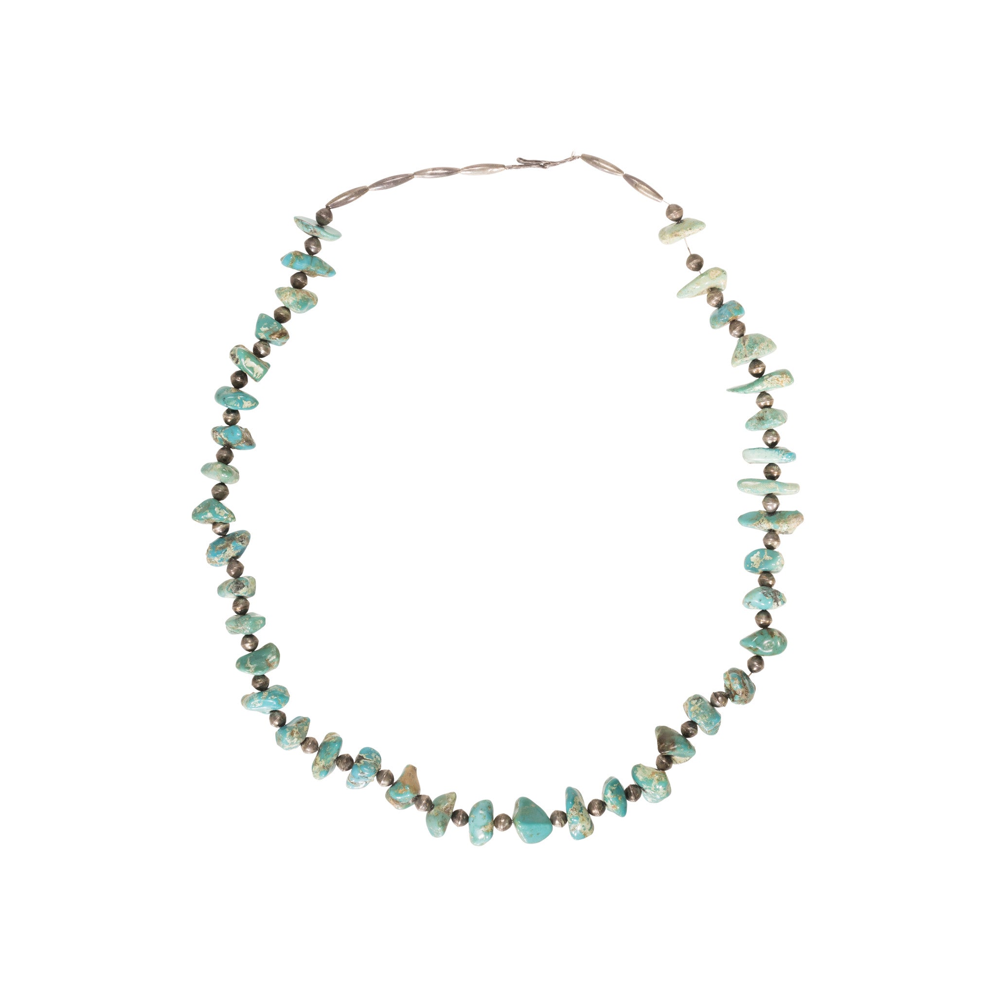 Cerrilllos Turquoise Beaded Necklace, Jewelry, Necklace, Native