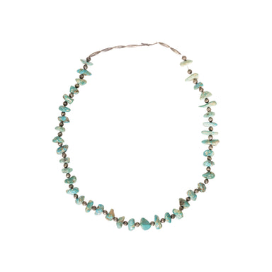 Cerrilllos Turquoise Beaded Necklace, Jewelry, Necklace, Native