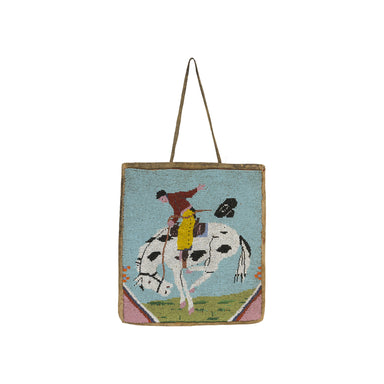 Nez Perce Pictorial Flat Bag, Native, Bag, Flat Bag