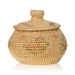 Shoshone/Bannock Lidded Basket, Native, Basketry, Vertical