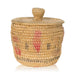 Shoshone/Bannock Lidded Basket, Native, Basketry, Vertical