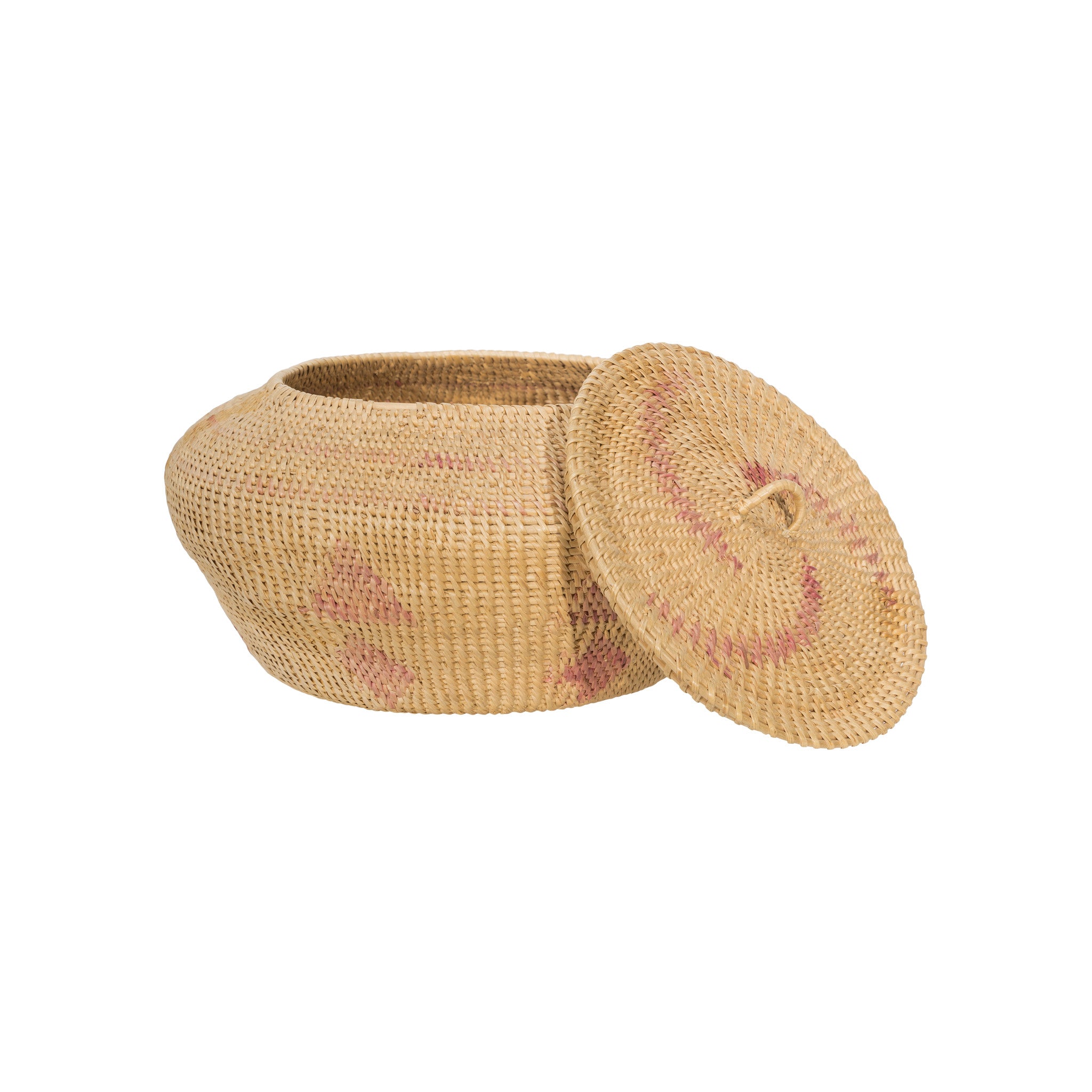 Shoshone/Bannock Lidded Basket