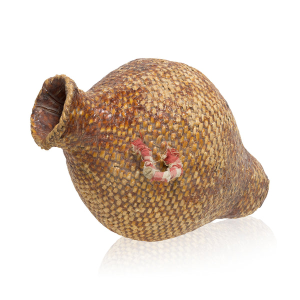 Ute Water Jar, Native, Basketry, Vertical