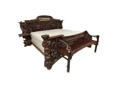 Barney Bellinger King Size Bed, Furnishings, Furniture, Bed