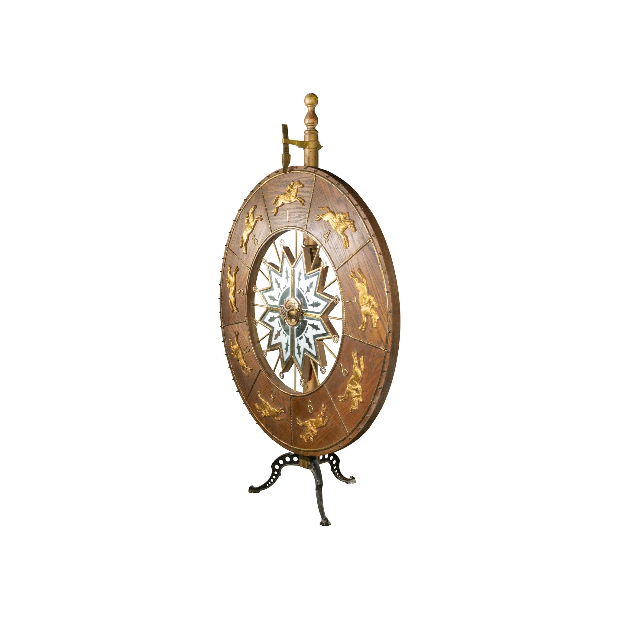 Vintage Horse Race Gambling Wheel