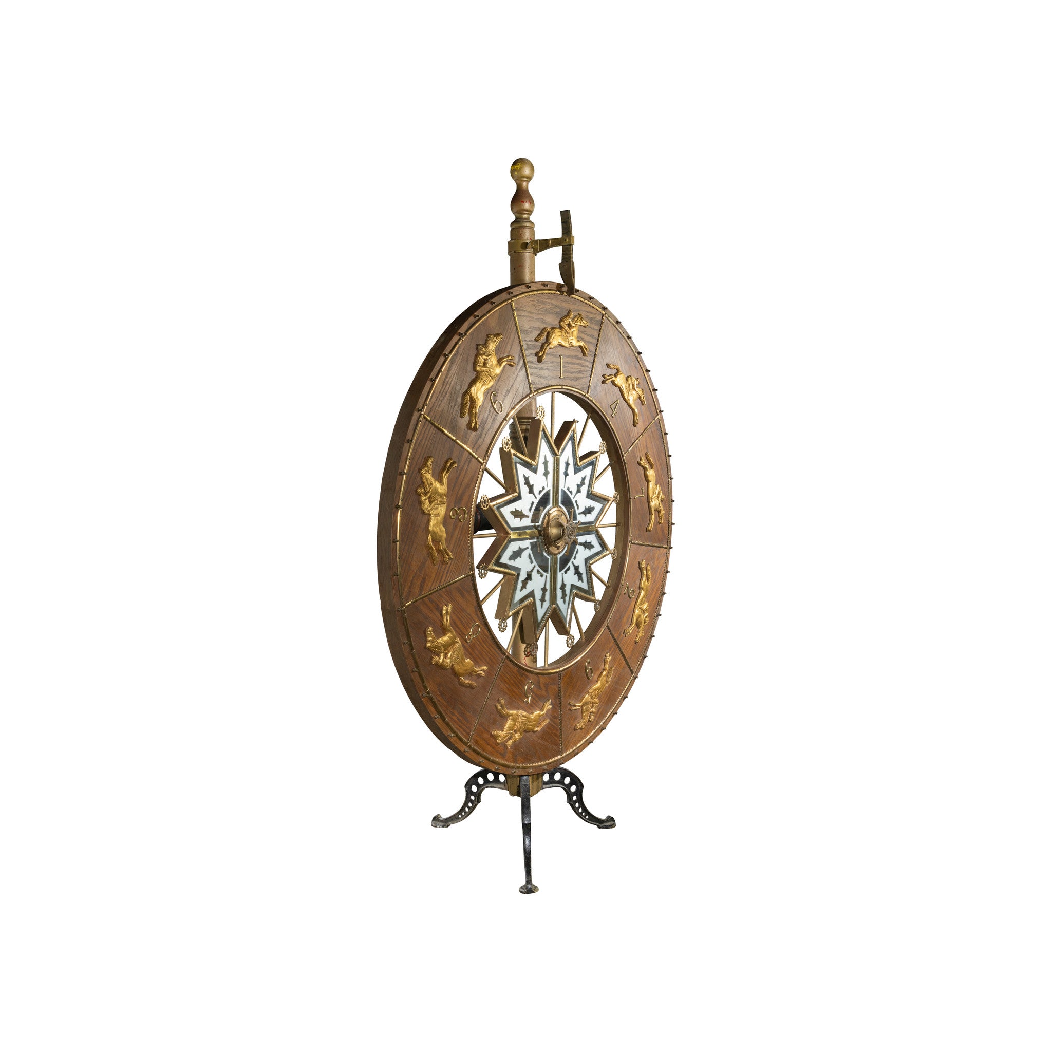 Vintage Horse Race Gambling Wheel