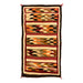 Navajo Double Saddle, Native, Weaving, Double Saddle Blanket
