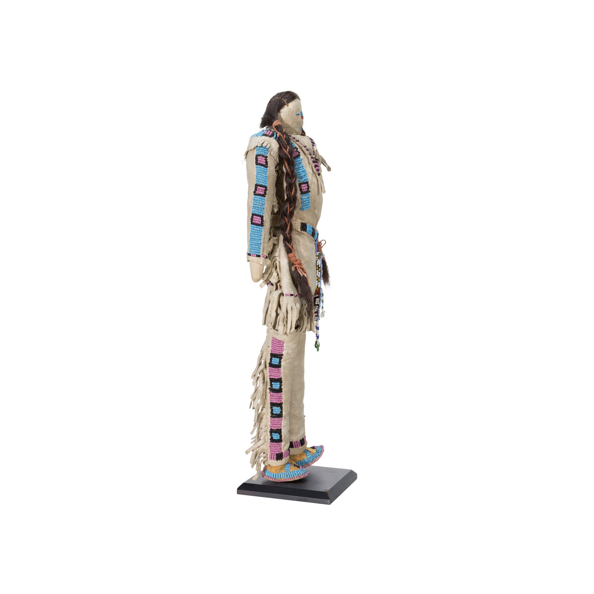 Dakota Sioux Beaded Hide Male Doll