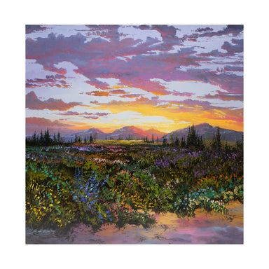 Sun Empowering Beauty by Tomas deDecker, Fine Art, Painting, Landscape