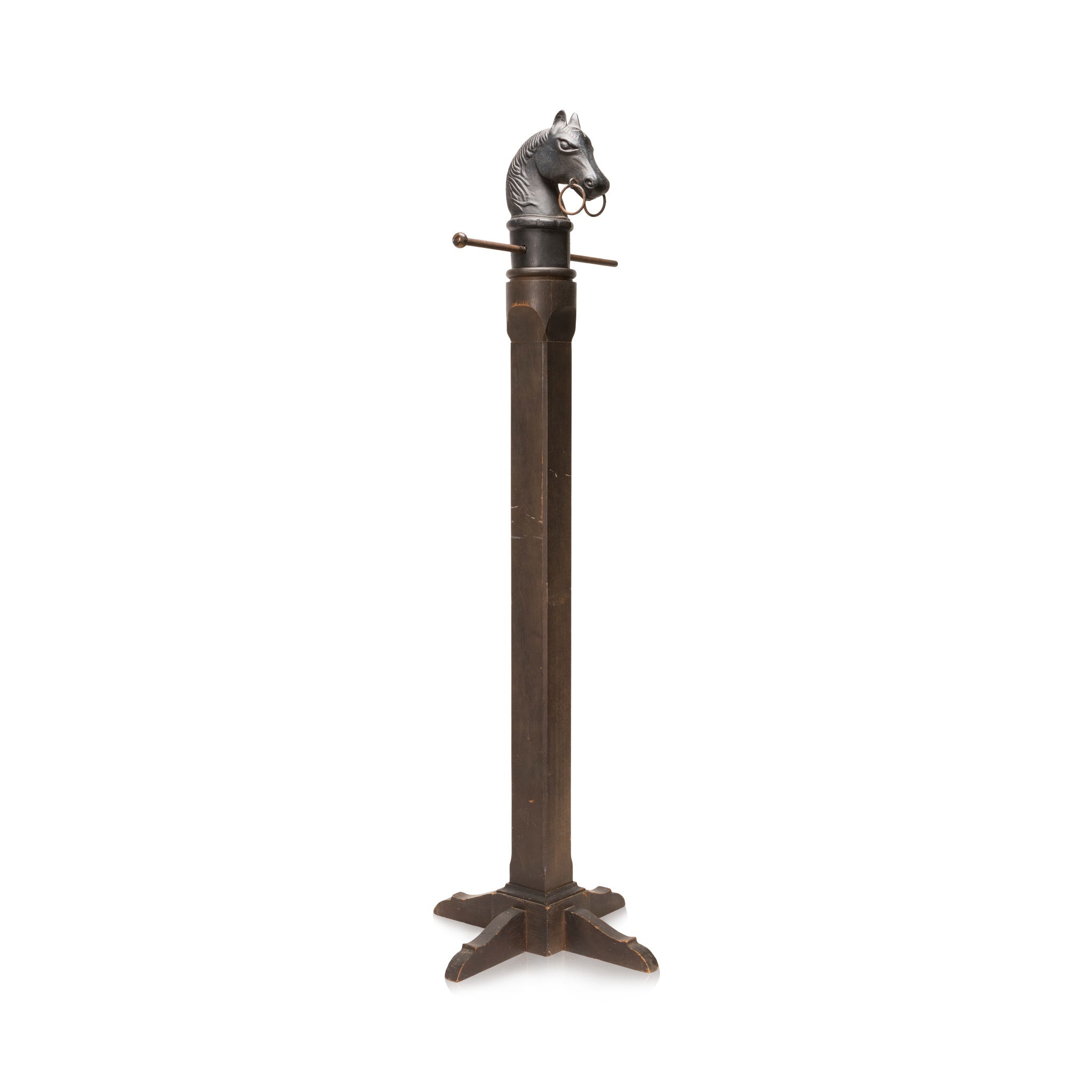 Cast Iron Horse Head Hitching Post Finial, Western, Horse Gear, Hitching Post