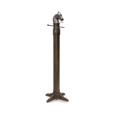 Cast Iron Horse Head Hitching Post Finial, Western, Horse Gear, Hitching Post