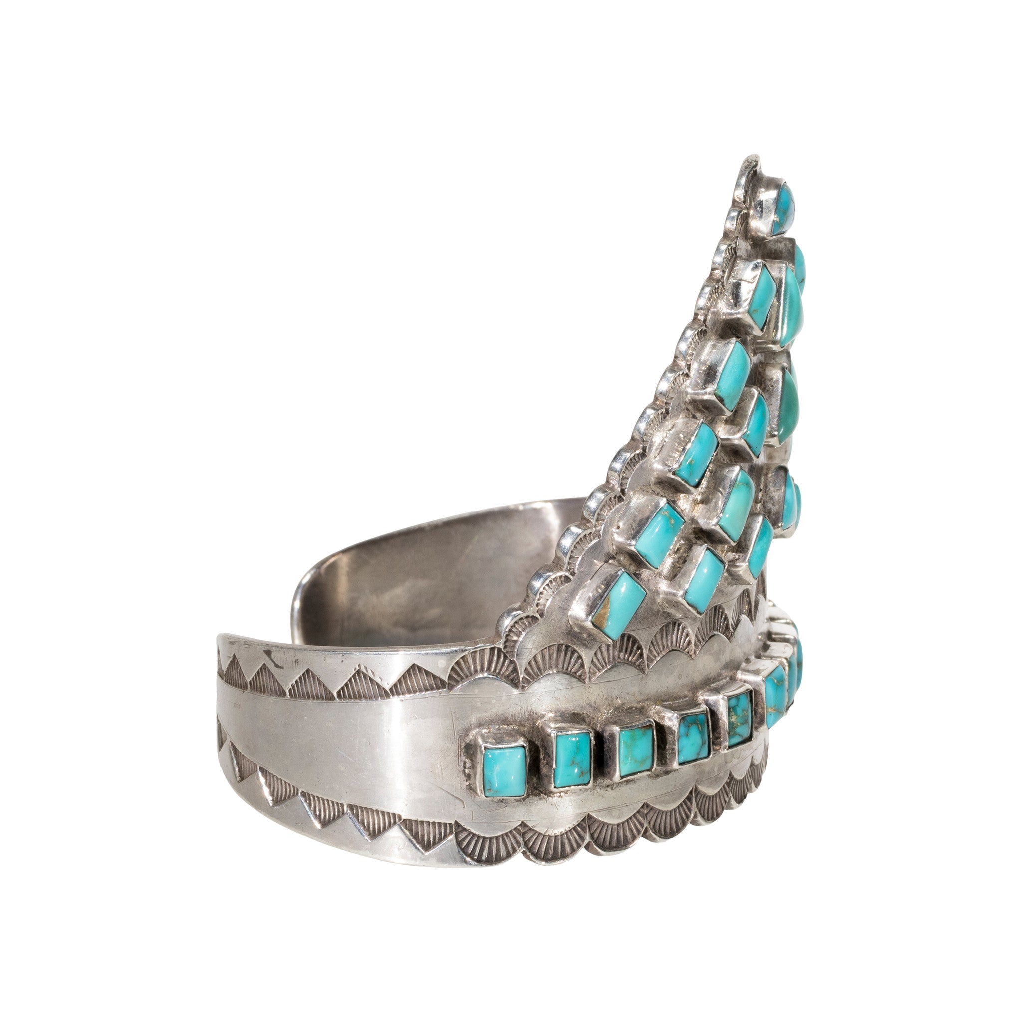 Turquoise and Sterling Bracelet
