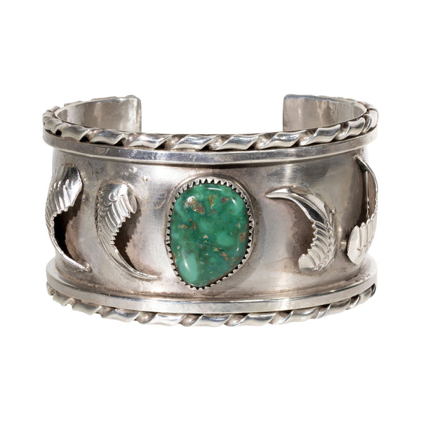Turquoise and Sterling Bracelet, Jewelry, Bracelet, Native