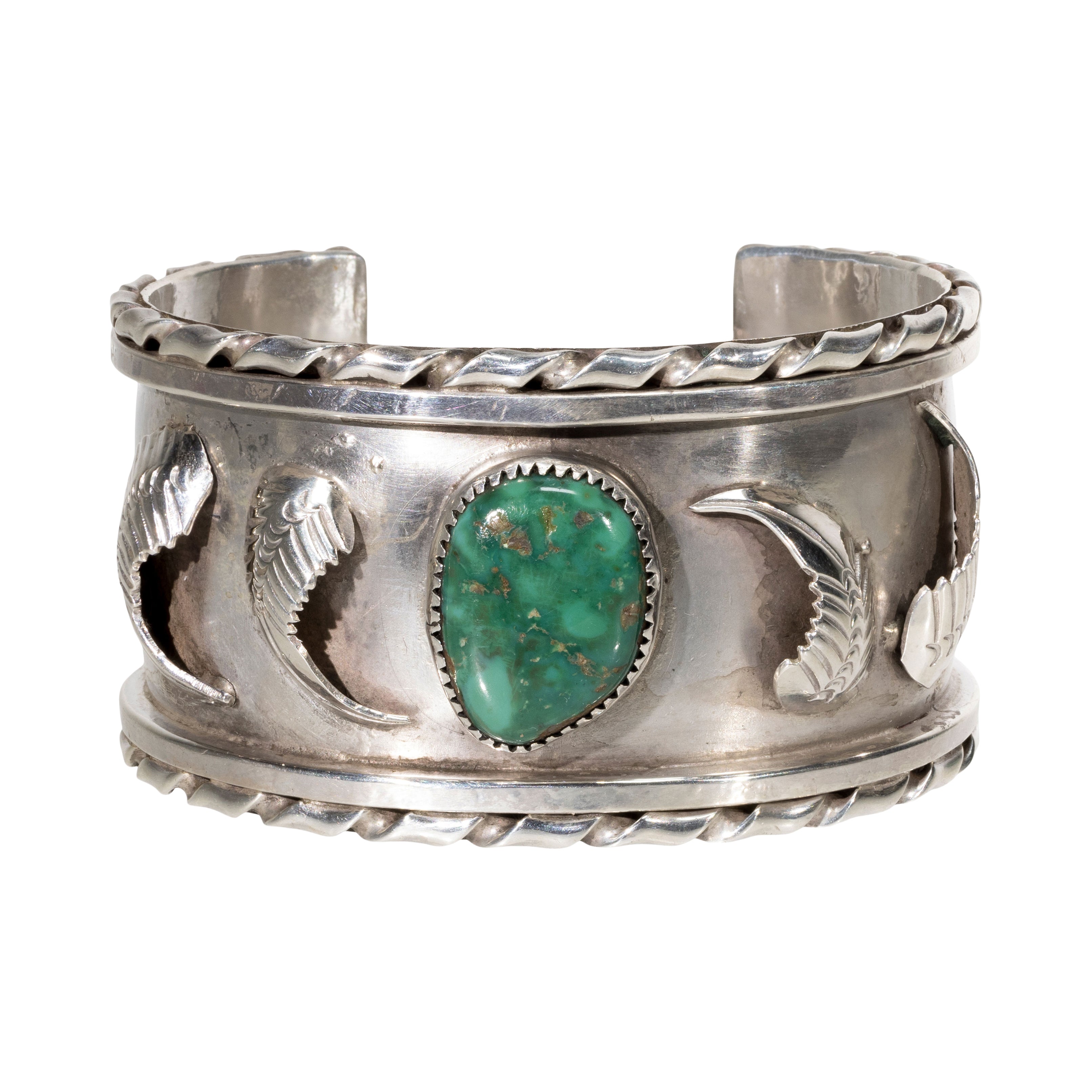 Turquoise and Sterling Bracelet, Jewelry, Bracelet, Native