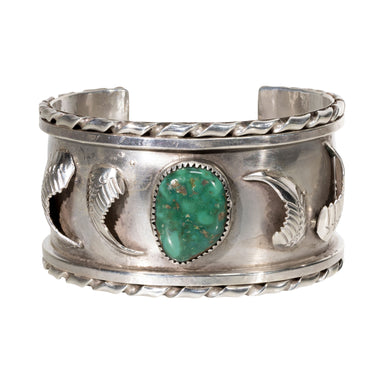 Turquoise and Sterling Bracelet, Jewelry, Bracelet, Native