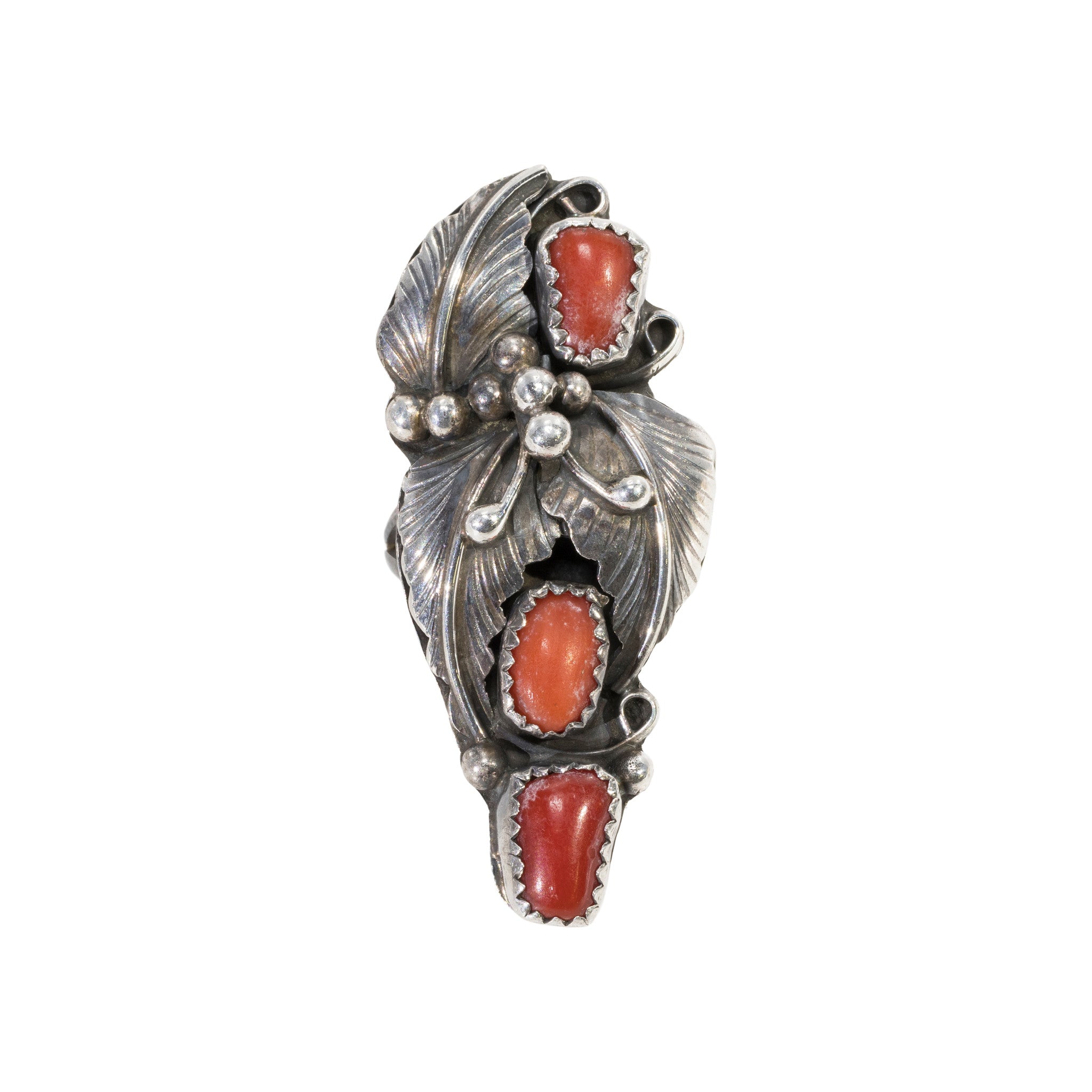 Navajo Coral Ring