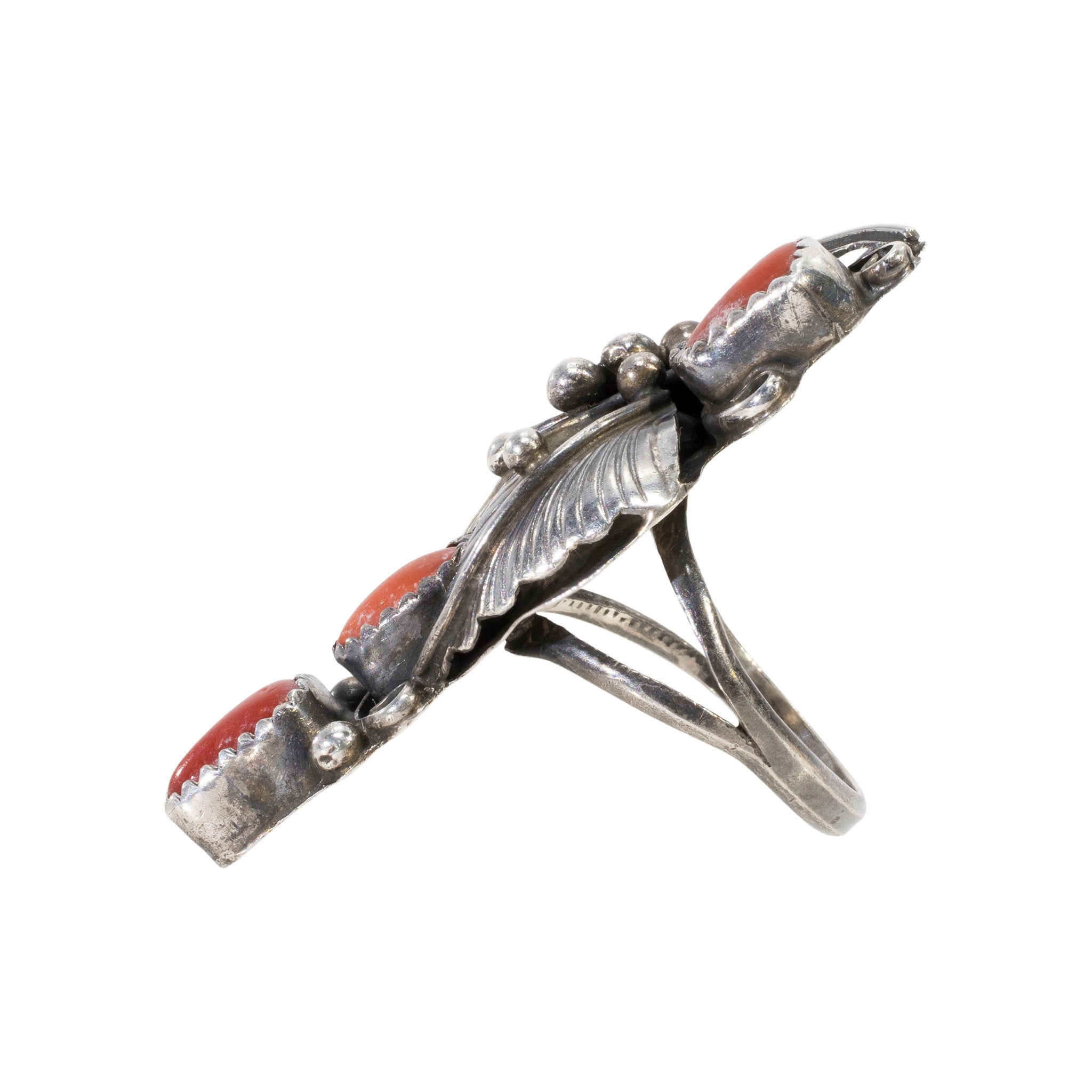 Navajo Coral Ring