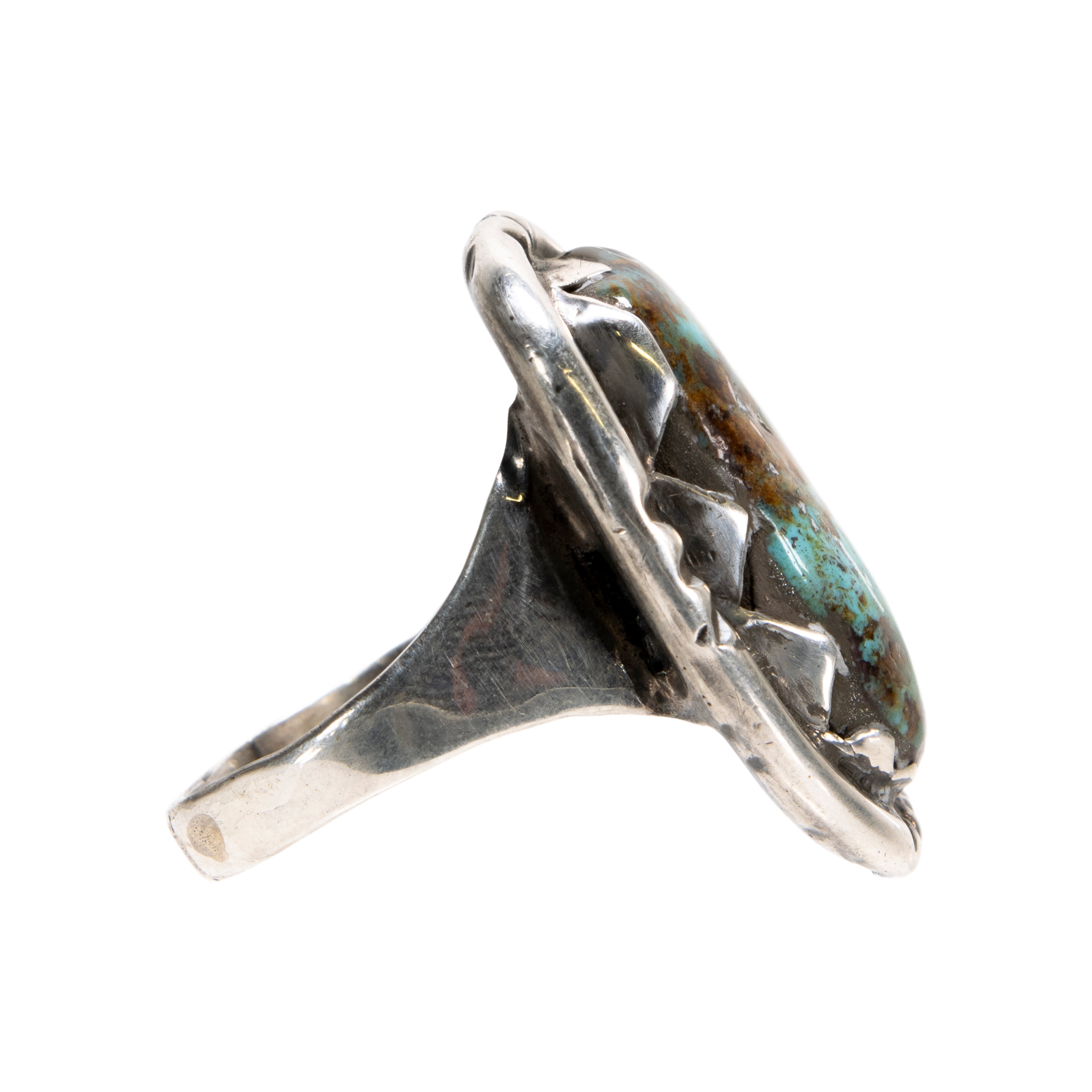 Turquoise and Sterling Ring