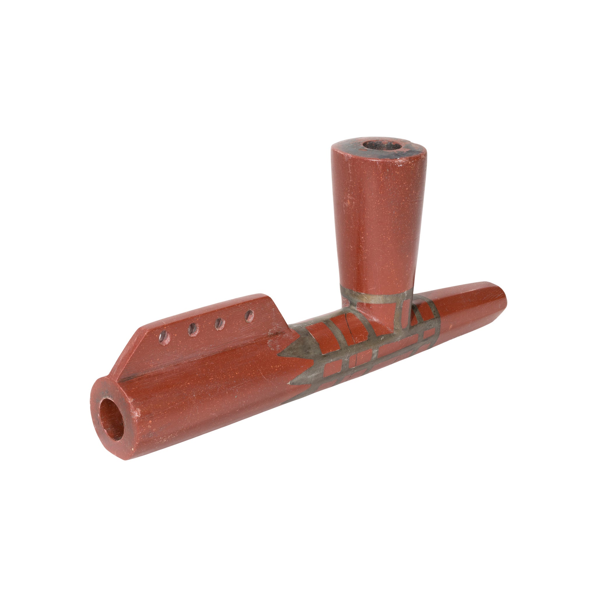 Sioux Catlinite T Pipe