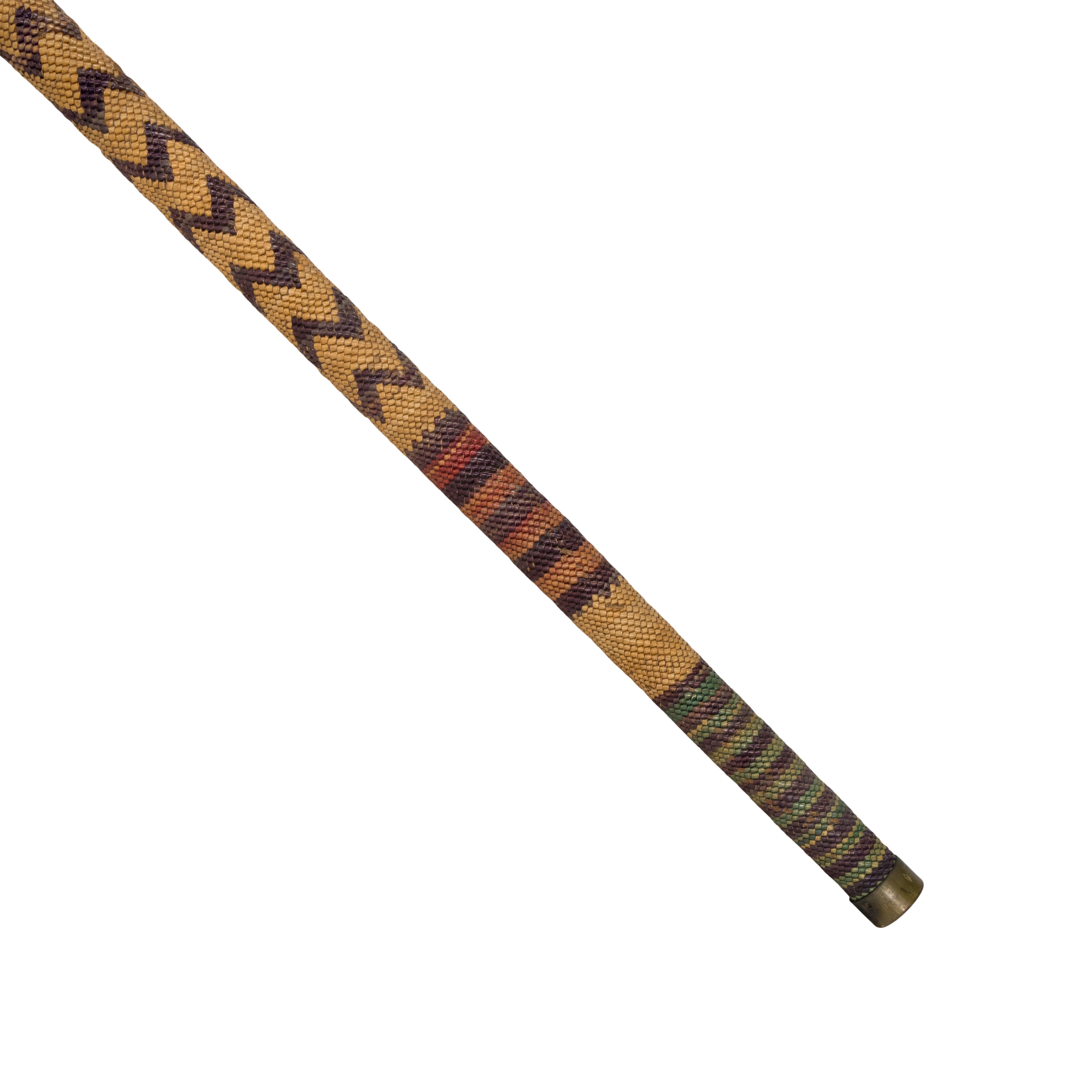 Nuu-chah-Nulth Covered Basketry Cane