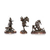 Collection of Three Bronzes by Robert Scriver, Fine Art, Bronze, Limited