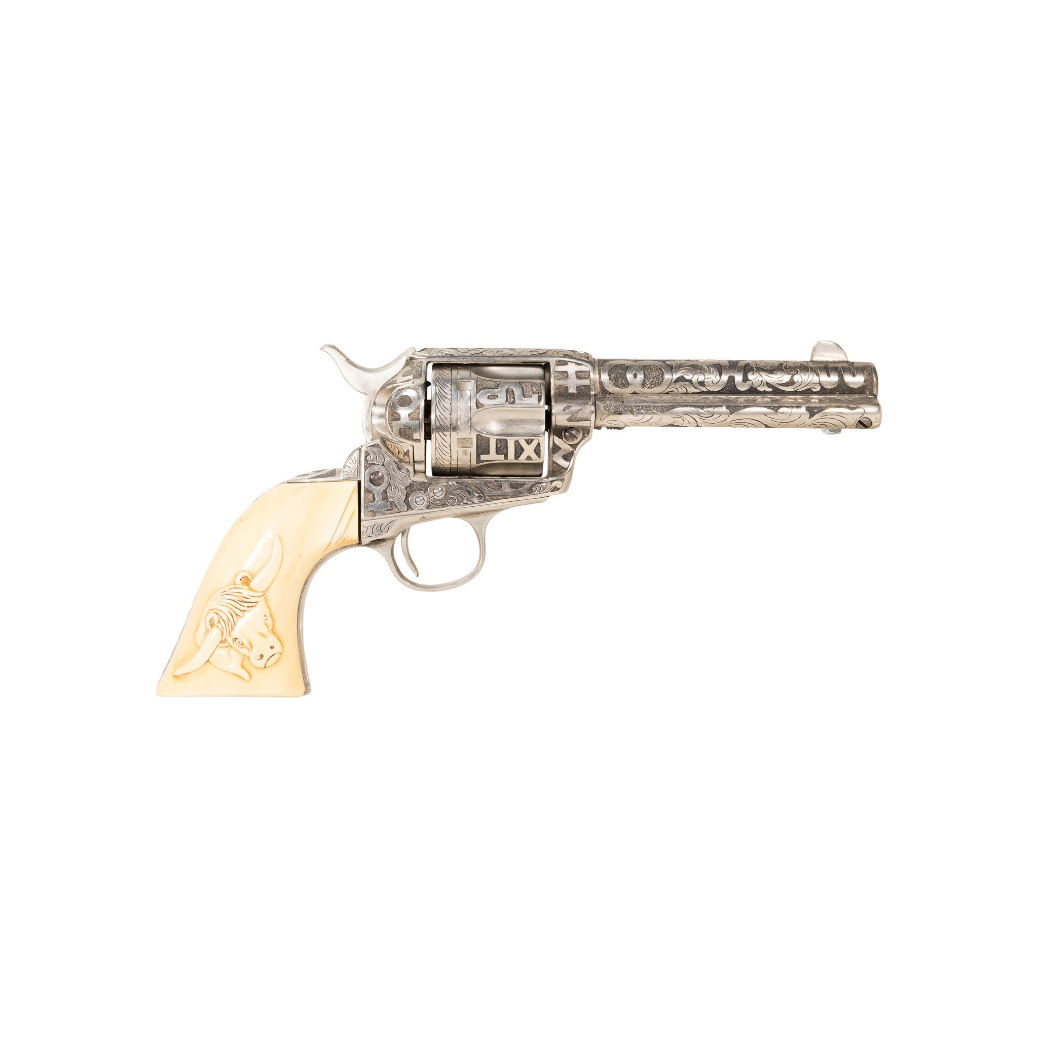 Cattlebrand Engraved Colt Single Action Army