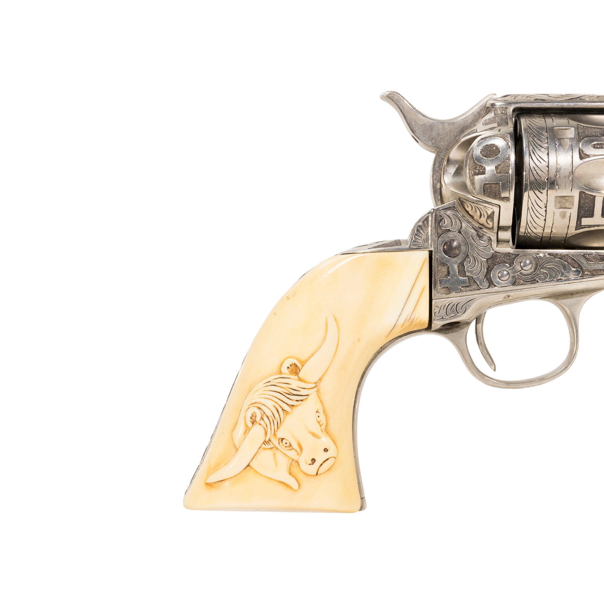 Cattlebrand Engraved Colt Single Action Army
