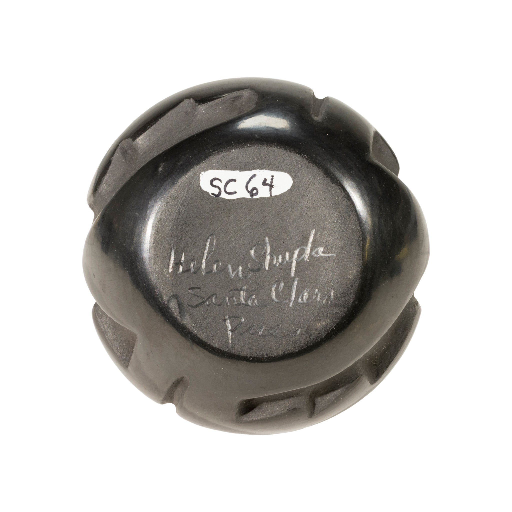 Santa Clara Pottery Bowl by Helen Baca Shupla