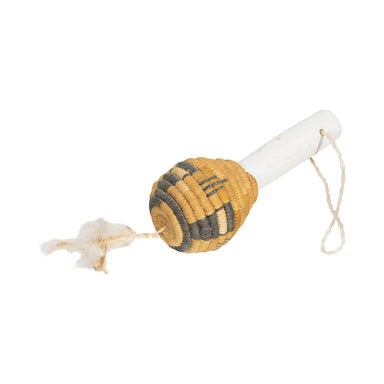 Hopi Basketry Rattle, Native, Music Instrument, Rattle