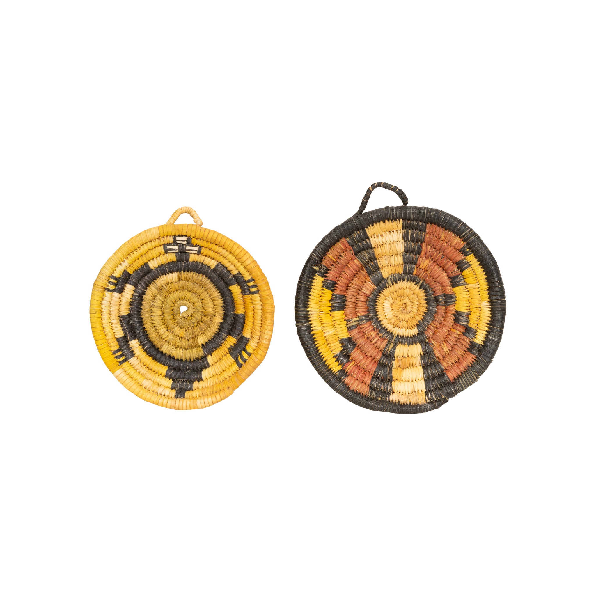 Collection of Hopi Basketry Plates