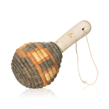 Hopi Rattle, Native, Basketry, Vertical