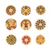 Hopi Plate Collection, Native, Basketry, Plate